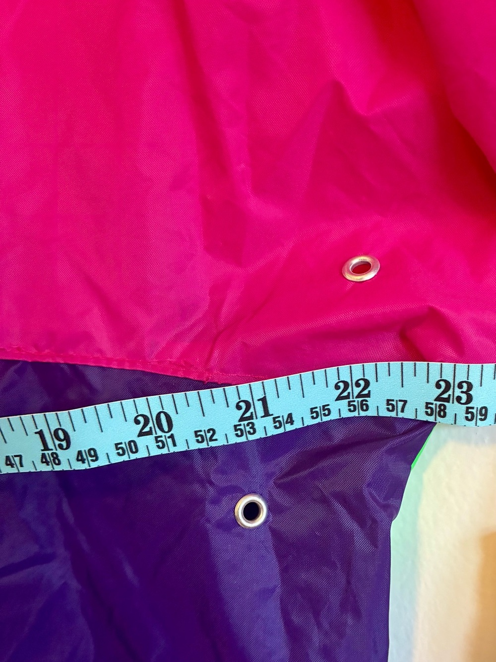 K-Way Packable Colorblock Raincoat - Picture 8 of 8